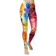 thumbnail image 2 of HUITKMM Pantalons de Yoga pour Femmes Mode Leggings de Course Élastiques Taille Haute Imprimé, 2 of 8