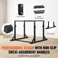 thumbnail image 5 of Dip Bar Station - 800lbs Heavy Duty Adjustable Dip Stand, Fitness Parallel Bars for Home Gym, Push Up Stand, Strength Training Workout Equipment, 5 of 7