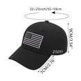 thumbnail image 6 of USA Flag Baseball Cap 250th Anniversary Trucker Hat Father Dad Mother Mom Adjustable Sportswear Hat for Men Women Adults, 6 of 6