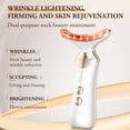 thumbnail image 3 of ANLAN Dual Polar Neck Beauty Device Anti-aging Remove Double Chin EMS Facia Lifting 5-color Photon Warm Facial Massager 24K Gold, 3 of 4