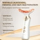 thumbnail image 3 of ANLAN Dual Polar Neck Beauty Device Anti-aging Remove Double Chin EMS Facia Lifting 5-color Photon Warm Facial Massager 24K Gold, 3 of 4