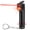 Black, variant on 3-in-1 Pepper Spray Personal Alarm, 0.5oz 12ft UV Marking Dye Gel, 140dB Siren Red Strobe, Quick Accurate Aim, Rechargeable Self Defense Safety Keychain, Refill Cartridge, Women Men College Student