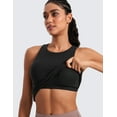 thumbnail image 6 of CRZ YOGA Butterluxe Workout Tank Tops for Women Racerback Padded Yoga Athletic Shirt with Built in Bra, 6 of 6