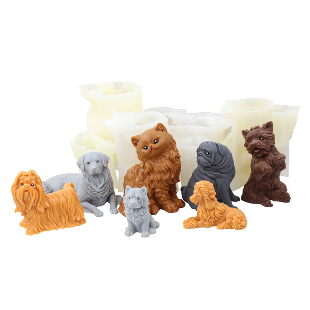 Animal Mold for Making Silicone Resin Ornaments Epoxy Mold for Making Soaps Craft