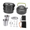 thumbnail image 2 of Almencla Camping Cookware Kit Camping Cooking Set for Outdoor Cooking Hiking Barbecue, 2 of 8