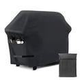 thumbnail image 1 of Mosiee Housse de Barbecue Extérieure Robuste 210D Imperméable avec Poche, 1 of 9