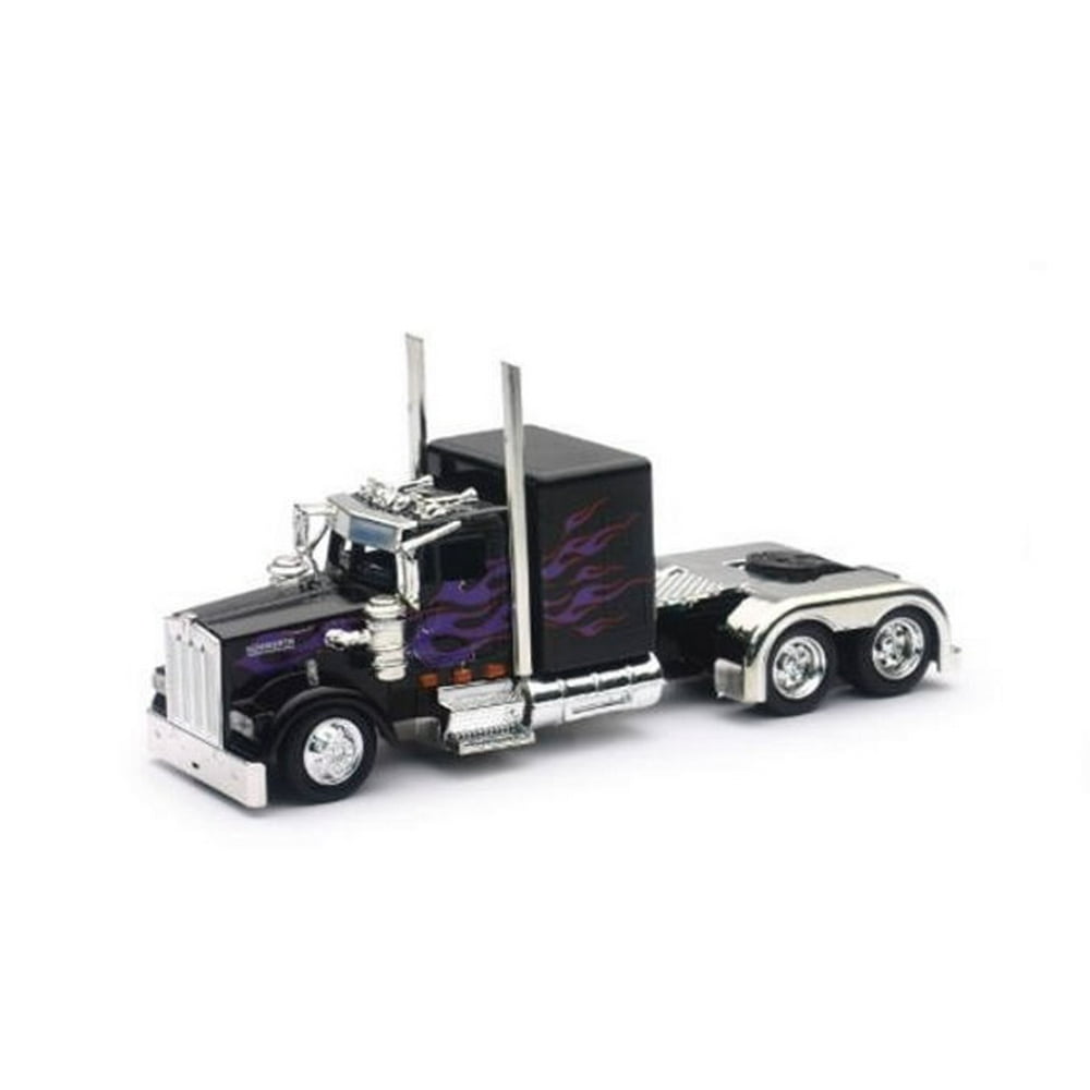 Kenworth W900, Black New Ray SS15241 1/43 scale Diecast Model Toy