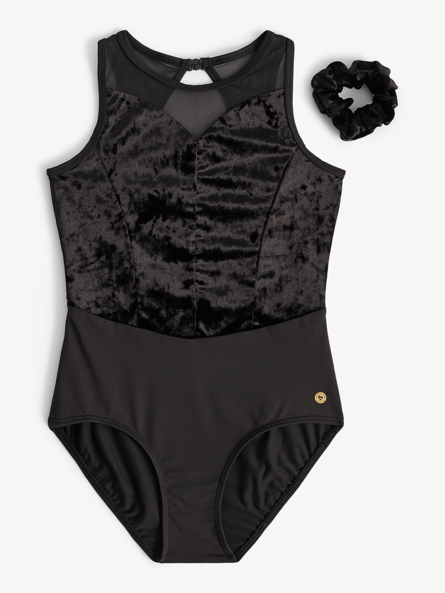 Justice Girls' Corset Seam Sweetheart Leotard, Sizes XS-XL
