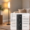 thumbnail image 2 of GUPUP Modern Floor Lamps for Living Room, 60" Tall Standing Lamp with Remote Control, 9W LED Bulb Included, 2 of 7