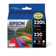thumbnail image 2 of Cartucho de tinta Epson T220XL-BCS, paquete de 4, negro, cian, magenta y amarillo, 2 of 7