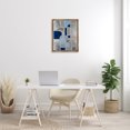thumbnail image 3 of Stupell Industries Alternating Centric Shapes Abstract Painting Brown Floater Framed Canvas Art Print Wall Art, 25 x 31, 3 of 10