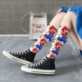 thumbnail image 7 of Saiise Mario Cc Funny Socks Men Women Boys Kids Adults Novelty Graphic Crew Tube Socks Crazy Design Casual Dress Socks for Sports,Running,Travel, 7 of 7