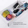 thumbnail image 5 of POINTERTECK Professional 8 Color Hair Clipper Guide Combs Clipper Guard Combs Attachment #3170-400- 1/8” to 1 -Great Fits for Professional Most Hair Clippers Beard Trimmer, 5 of 7