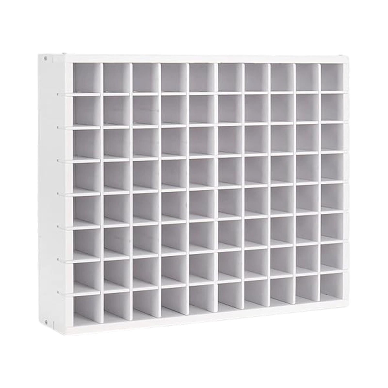 Craft Paint Storage Organizer Paint Holder Pigment Display Stand 80 Compartment Multilayered for Studio