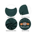 thumbnail image 6 of VILOVE Women Halloween Shirt Plaid Pumpkins Graphic Crew Neck Short Sleeve T-Shirts Tops, 6 of 6