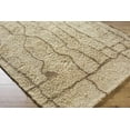 thumbnail image 3 of Hauteloom Chesna Boho Hand Tufted Natural Fiber Wool Shag Area Rug - Modern Geometric Abstract Carpet for Living Room, Bedroom, Dining Room - High Pile - Beige, Taupe, Sandstone - 9' x 12', 3 of 7