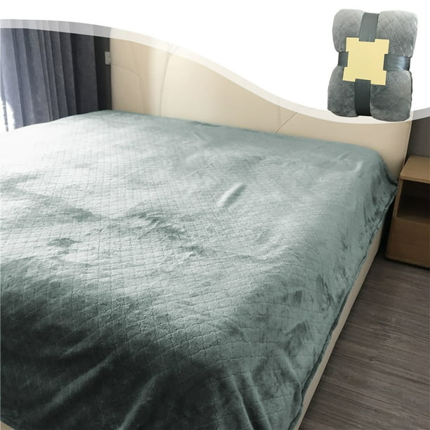 Xihbxyly Manta a Cuadros Plums, Suave Forro Polar, Acogedora Funda para La Siesta, Tela de Terciopelo Grueso, Elegante Complemento para La Habitación de Los Niños, Versátil Manta de Viaje, Regalo Ide