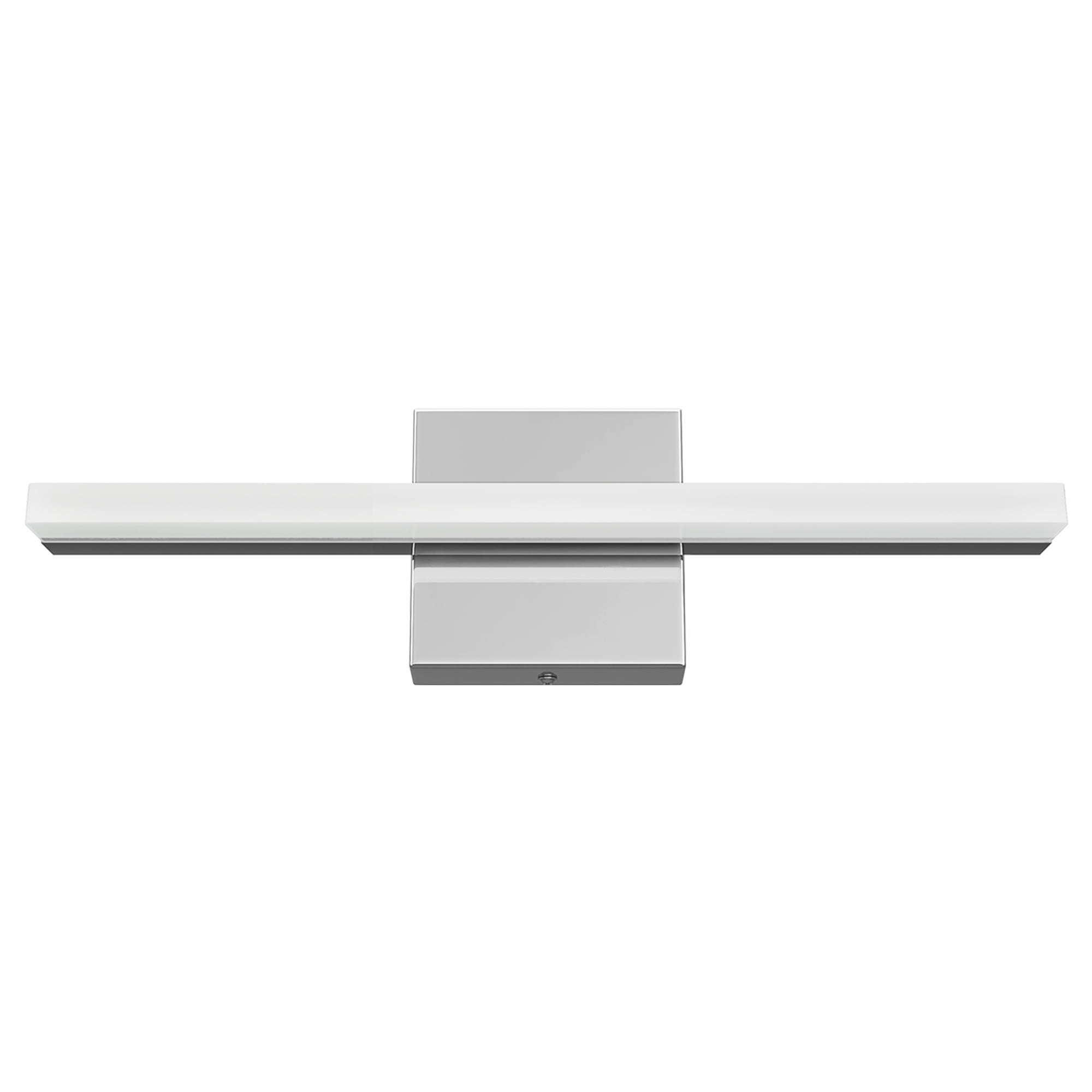 Modern Chrome LED Vanity Lights, LED Bathroom Light Fixtures Over Mirror Bathroom Wall Sconce Bar for Bathroom Mirror Cabinets Bedroom(15.75"-8W)
