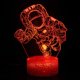 thumbnail image 1 of Lámpara nocturna Spaceship Rocket Astronaut Anime Decor 3D, 1 of 1