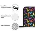 thumbnail image 4 of Pofeuu Colorful Lizards Print Oven Mitts and Pot Holders 4 pcs Set,High Heat Resistant 500 Degree Extra Thicken Long Kitchen Cotton Oven Glove for Cooking, 4 of 6