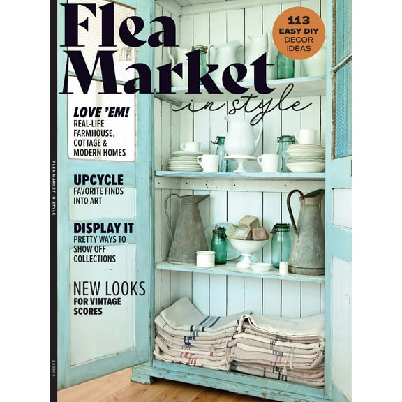 Flea Market - 113 Easy DIY Decor Ideas, Upcycle, New Looks for Vintage Scores, Real-Life Farmhouse, Cottage Modern Home Designs