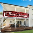 thumbnail image 4 of Large 9Ft Merry Christmas Banner Sign Santa Xmas Outdoor Indoor Decoration Home, 4 of 6