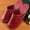 wine red, variant on Classic Leather Slippers: Timeless Design, Premium Leather Material, Ideal for Daily Home Use with Exceptional Fit