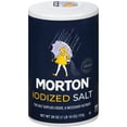 thumbnail image 2 of (12 pack) Morton® Salt, Iodized, 26 oz Round Can, 2 of 9