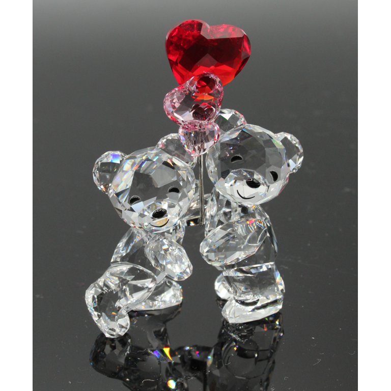 Swarovski Figurine: 5185778 Kris Bear - Heart Balloons | No Box