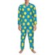 thumbnail image 3 of Fotbe Ball Tennis Pijama de Hombre con Estampado de Manga Larga, Conjunto de 2 Piezas, Ropa de Dormir Suave y Cómoda con Bolsillos-XX-Large, 3 of 7