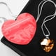 thumbnail image 5 of WORGEOUS 50 pcs bolsas de regalo de día de San Valentín bolsas de plástico con forma de corazón bolsas de golosinas de dulces, 5 of 8