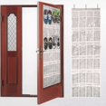 thumbnail image 2 of Over The Door Shoe Organizer Pockets Shoe Rack Clear Hanging Holder For Bedroom, 2 of 5