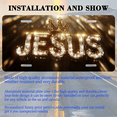 thumbnail image 3 of 1 Pcs 2D Flat License Plate Covers & Frames, JESUS with Crown For Decorative Front, Waterproof For Decoration Aluminum License Plate Covers & Frames Cover For Men Women, 12" X 6", 3 of 7