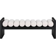 thumbnail image 3 of Meridian Furniture Waverly Banc Crème, 3 of 8