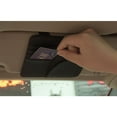 thumbnail image 4 of WHAMVOX Car Ticket Holder 1Set Black Pu With Random Line Color For Sun Protection, 4 of 4