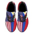 thumbnail image 2 of Filipino American flag Shoes Sneakers for Women Men Black Size 10.5, 2 of 7