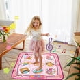 thumbnail image 2 of HWRETIE LED Dance Mat Music Interactive Floor Game Pad, 2 of 9