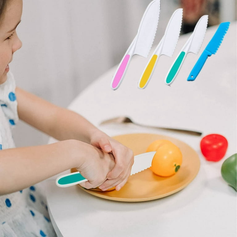 17pcs Montessori Kitchen Tools for Kids Cooking Set Real Cooking Plastic  Toddler Safe Knives Crinkle Cutter Kids Cutting Board - AliExpress