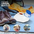 thumbnail image 2 of Unisex Urinal Bottle (1 Pack) - Portable Urinal for Women & Men - Female Urinal with Lid - 32 Oz Female Urination Device - Women Pee Funnel Cup for Emergency, Travel, Car & Camping - Stock Your Home, 2 of 7