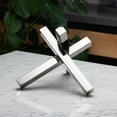 thumbnail image 3 of Regina Andrew 20-1073PN Intersecting 12.75" Wide Sculpture - Nickel, 3 of 7