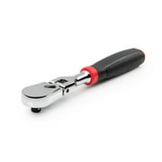 TEKTON 1/4 Inch Drive x 6 Inch Flex Head Comfort Grip Ratchet | SRH22006