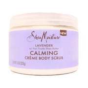 SheaMoisture Creme Body Scrub Lavender Calming Skin Care with Fair Trade Shea Butter 11.3 oz