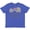 Retro Heather Royal, variant on Inktastic My Peepaw Loves Me Grandchild Youth T-Shirt