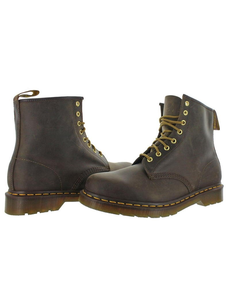 Dr Martens Crazy Horse Brown Leather Ankle Boots Size 8 Men’s Dr. Martens Unisex 101 Dark Brown Crazy Horse Leather Ankle  main image 4