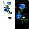thumbnail image 5 of Decoración solar para jardín YONGSHENG paquete de 2 luces rosas energía solar patio azul, 5 of 5