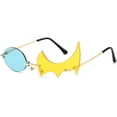 thumbnail image 1 of HAHDAXIA Lunettes de Soleil Polygone Flamme pour Femmes Sans Monture Fête Colorées Punk Lunettes Cosplay Lunettes Hommes, 1 of 6