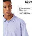 thumbnail image 3 of Polo DKNY para hombre, corte moderno, secado rápido, color lavanda, 3 of 7