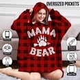thumbnail image 4 of Sudadera con capucha Warmstorey Mama Bear para mujer, 4 of 7