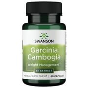 Swanson Garcinia Cambogia 5:1 Extract 80 mg 60 Capsules