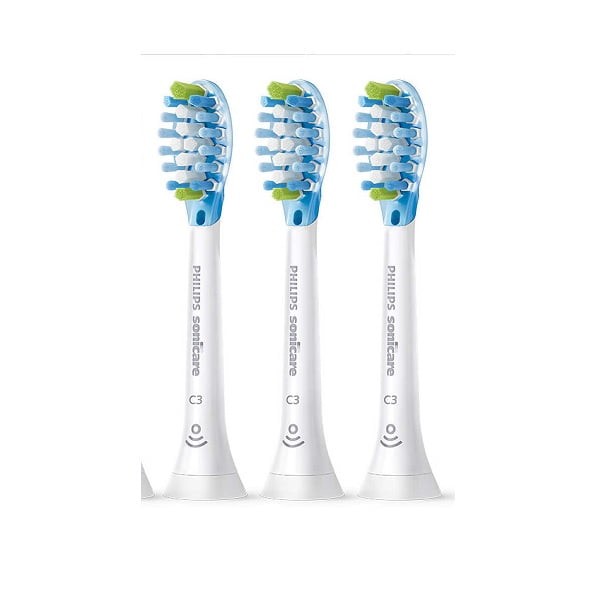 Philips Sonicare C3 Premium Plaque Control Brush Heads 3 per pack Light